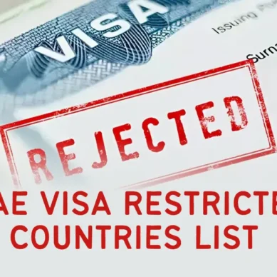 UAE Visa Restricted Countries List in 2026