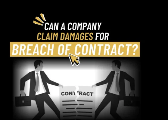 Can a Company Claim Damages for Breach of Contract